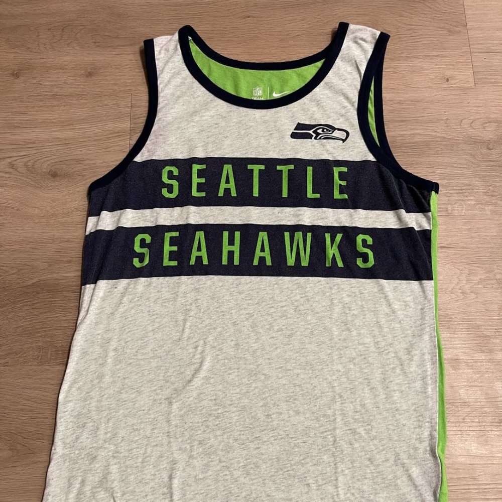Seattle Seahawks Nike Dri-Fit Tank - Size Small